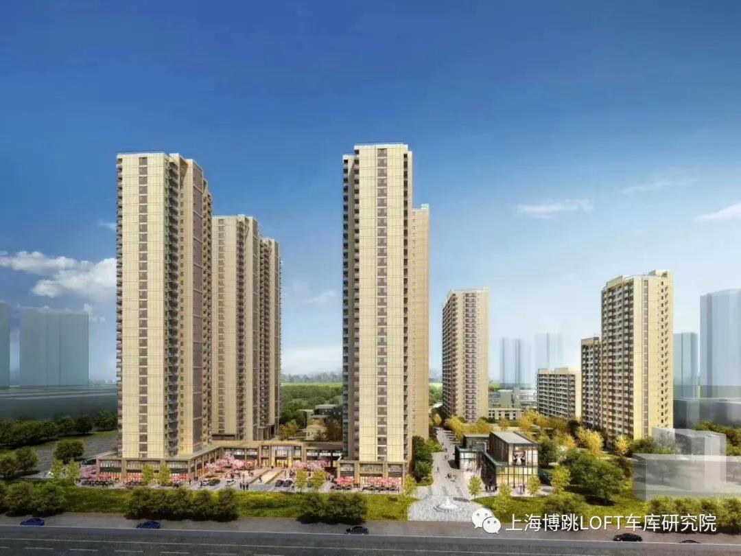 濮阳采用了LOFT车库武汉当代集团春风十里项目现已结构封顶！